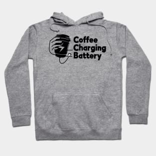 Coffee Charging Battery-T Shirt Hoodie